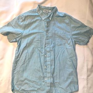 Vans Button Down Short Sleeved Collared Shirt